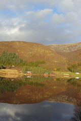 Fototapeta premium Lofoten stripes