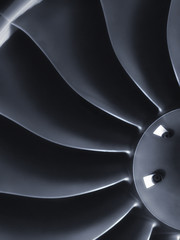 Stong Graphic Business Jet Aircraft Engine Background Image - 72580240