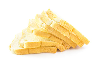 bread isolated on white background