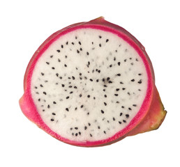 Cross section of a dragonfruit