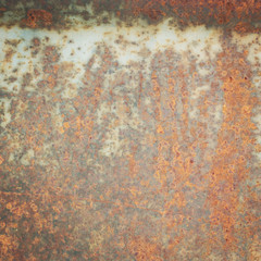 rusty metal plate corroded aged texture background