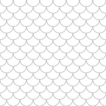 Seamless pattern with fish scales.