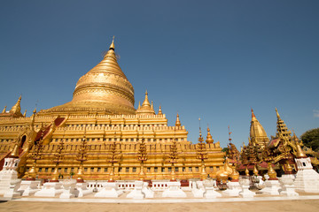 temples in Bagan, Myanmar