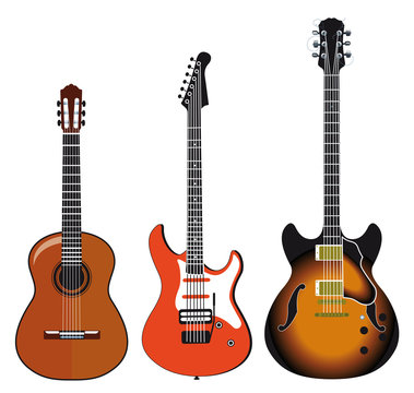 drei Gitarren