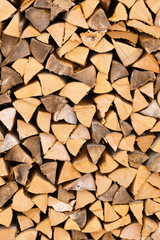 Firewood logs wood background