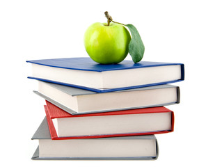 books and apple