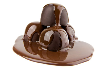 candy in a chocolate