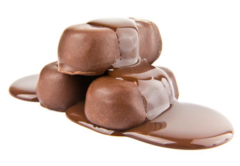 candy in a chocolate