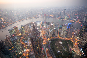 Naklejka premium Shanghai