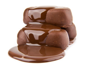 candy in a chocolate