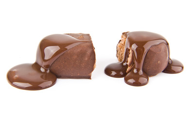 candy in a chocolate