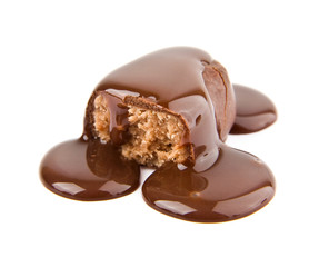 candy in a chocolate