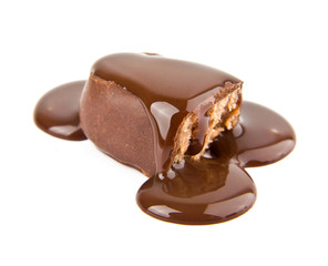 candy in a chocolate