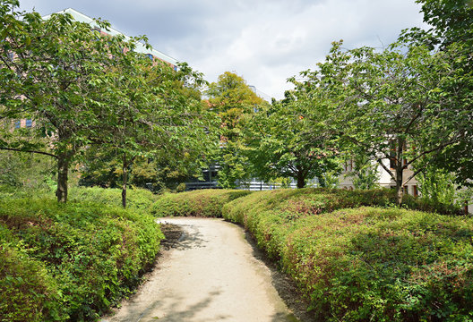 Leopold Parc in Brussels, Belgium