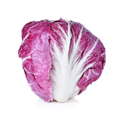 Obraz premium Radicchio, red salad isolated on white