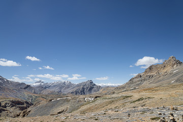 View of high mountain landscape
