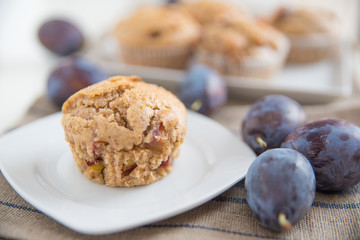 Pflaumen Muffins