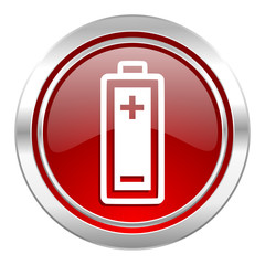 Fototapeta premium battery icon, power sign