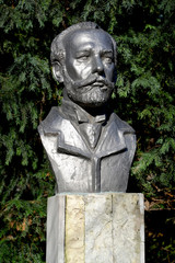 Obraz premium Bust of the composer P. I. Tchaikovsky in Kaliningrad