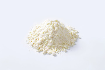 Pile of wheat flour