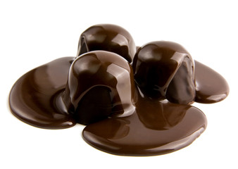 candys in a chocolate