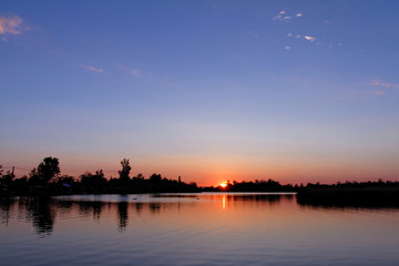 Fototapeta premium Beautiful sunset