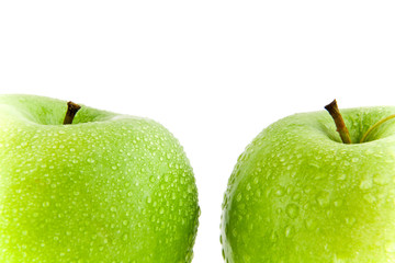 green apples