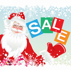 Christmas sale background