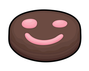 Happy Smiley Chocolate Candy