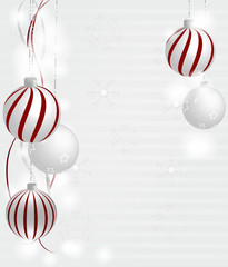 Christmas postcard with space for text