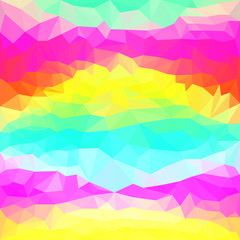 Fototapeta premium abstract polygonal triangular background for use in design