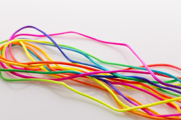 Bright floss.
