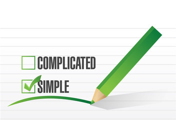 word simple selected illustration design