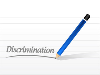 discrimination message illustration