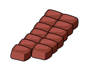 Chocolate Pieces