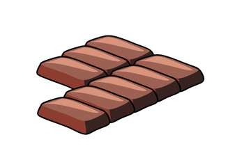 Chocolate Pieces Vector