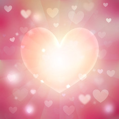 Hearts Design Background
