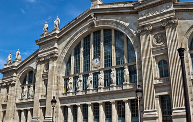 Fototapeta na wymiar Paris - North Station