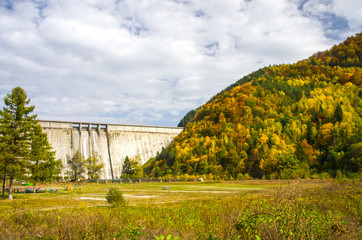 Fototapeta na wymiar Bicaz Dam in Romania