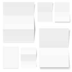 white writing paper collection