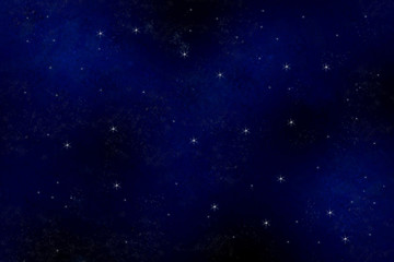 Night sky with stars.