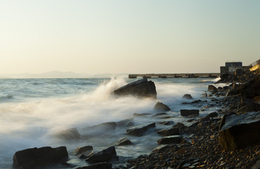 Obraz premium Sea surf