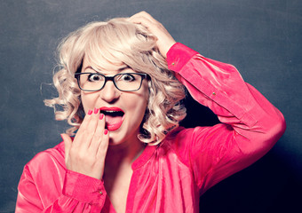 surprised girl with glasses -business rocks 14