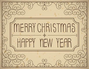 Merry Christmas text