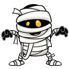 Naklejka premium Vector illustration of mummy