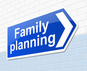 Family planning concept.