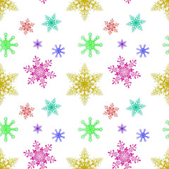 New Year 2015 Abstract seamless pattern background