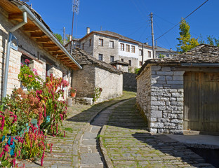 Fototapeta na wymiar kapesovo village in Zagori Ioannina