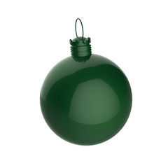 Empty Christmas ornament