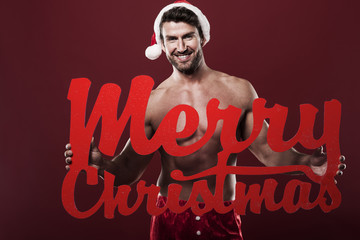 The best wishes in christmas season